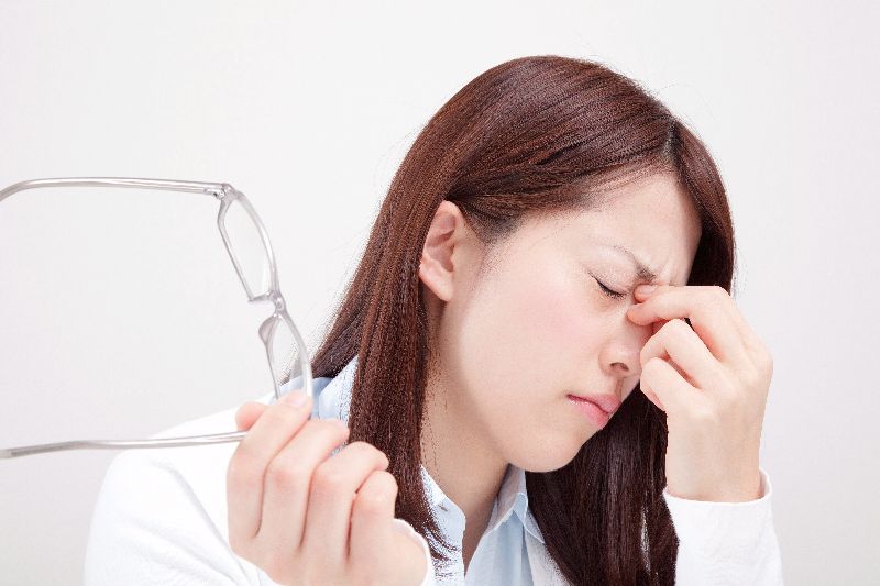眼精疲労とは？